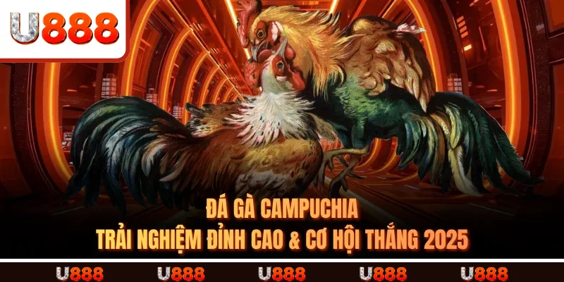 ĐÁ GÀ CAMPUCHIA - Trải nghiệm Đỉnh Cao & Cơ Hội Thắng 2025