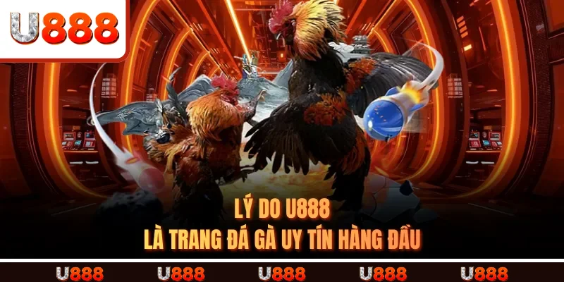 Lý do U888 là TRANG ĐÁ GÀ UY TÍN hàng đầu