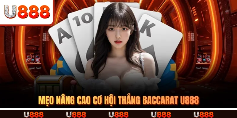 Mẹo nâng cao cơ hội thắng Baccarat u888