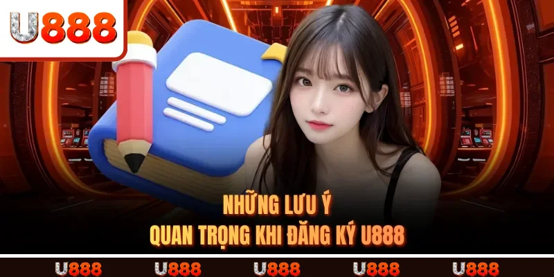 Những lưu ý quan trọng khi đăng ký U888 Những lưu ý quan trọng khi đăng ký U888