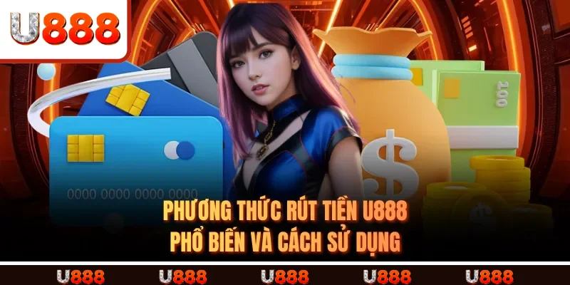 Phương thức rút tiền u888 phổ biến và cách sử dụng